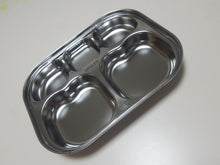 Load image into Gallery viewer, UPCLES Premium Full Stainless Steel 304 Children&#39;s Plate
