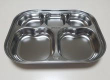 Load image into Gallery viewer, UPCLES Premium Full Stainless Steel 304 Children&#39;s Plate
